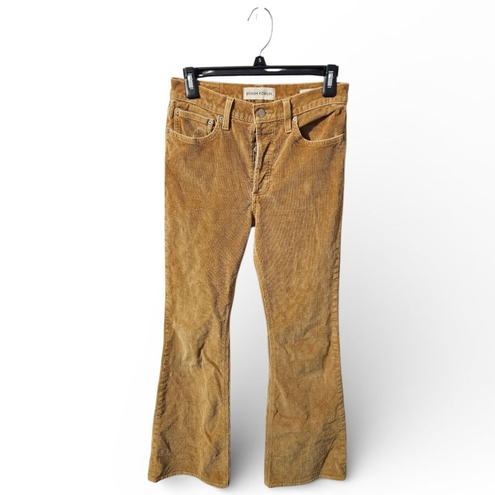 Denim Forum Flare Corderoy Pants